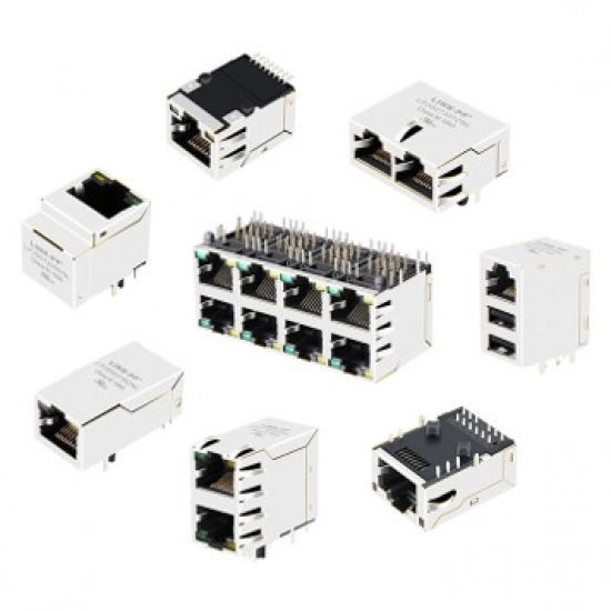 RJ45 濾波/非濾波連接器系列